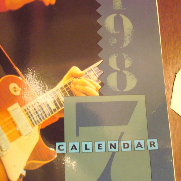 Dire Straits Concert Calendar 1987 - Picture 2 of 2